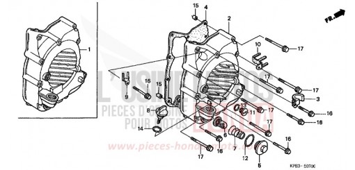 PANNEAU CARTER-MOTEUR D. NSS2501 de 2001